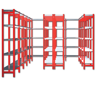 Стеллажи металические складские